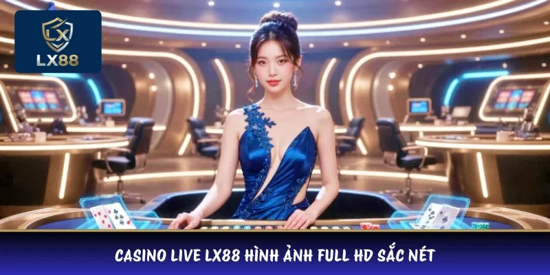Casino Live LX88 hình ảnh Full HD sắc nét 